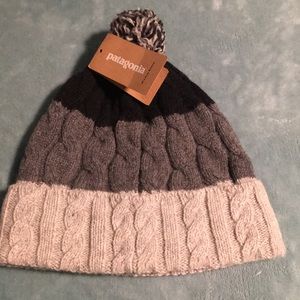 Cable knit hat